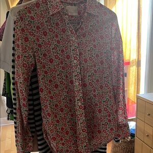 Jcrew Liberty floral shirt